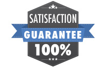 100% Satisfaction Guaranteed