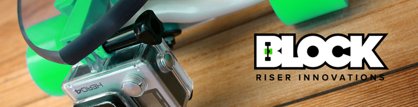 Block Risers Stashblock Green Riser Kit - Warehouse Skateboards