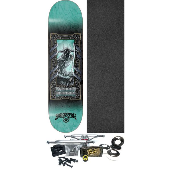 Darkstar Skateboards Ke'Chaud Johnson Anthology Skateboard Deck Resin-7 - 8" x 31.6" - Complete Skateboard Bundle