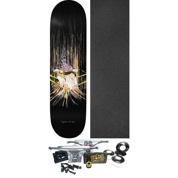 Deathwish Skateboards Taylor Kirby Sacrilege Skateboard Deck - 8" x 31.5" - Complete Skateboard Bundle