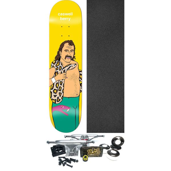 Enjoi Skateboards Body Slam Skateboard Deck Resin-7 - 8" x 31.6" - Complete Skateboard Bundle