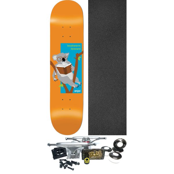 Enjoi Skateboards Samarria Brevard Party Animal Skateboard Deck Resin-7 - 7.75" x 31.2" - Complete Skateboard Bundle