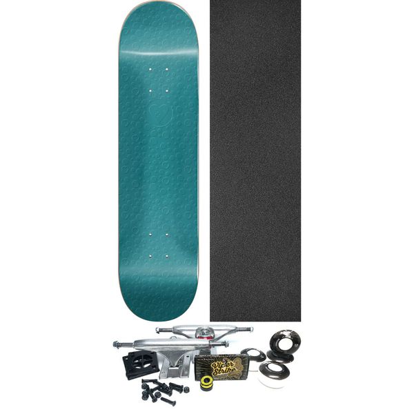 The Heart Supply Skateboards Cosmic Polkahearts Pearl Sapphire Skateboard Deck - 8" x 31.875" - Complete Skateboard Bundle