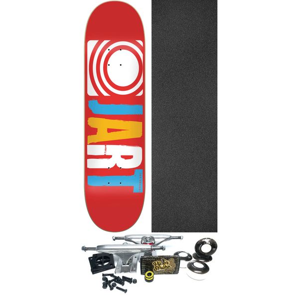 Jart Skateboards Classic Skateboard Deck - 7.75" x 31.6" - Complete Skateboard Bundle