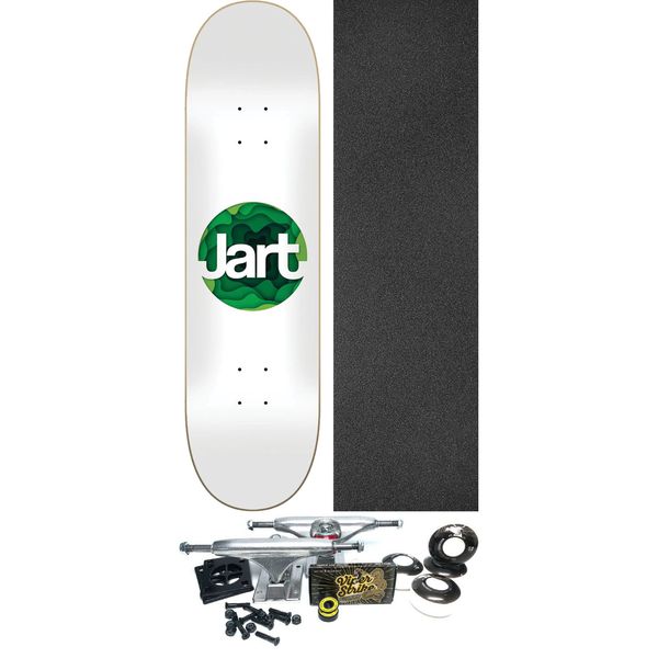 Jart Skateboards Curly Skateboard Deck - 8" x 31.85" - Complete Skateboard Bundle