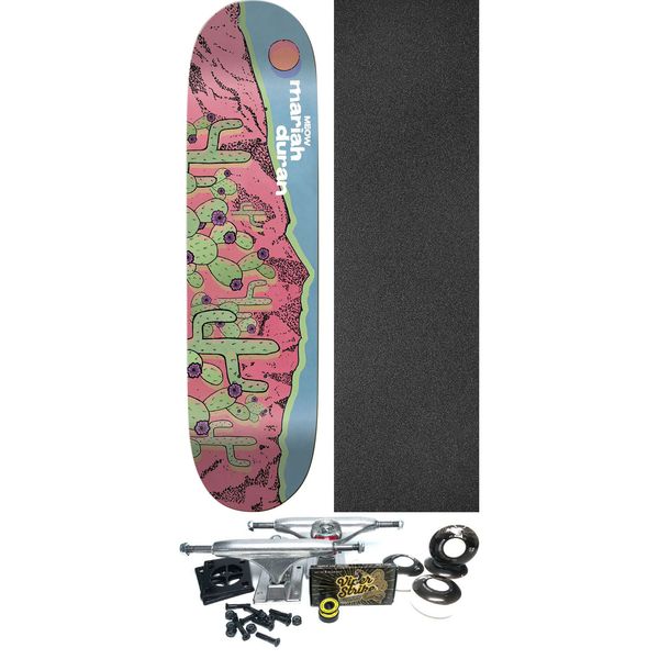 Meow Skateboards Mariah Duran Sandia Skateboard Deck - 8" x 31.75" - Complete Skateboard Bundle