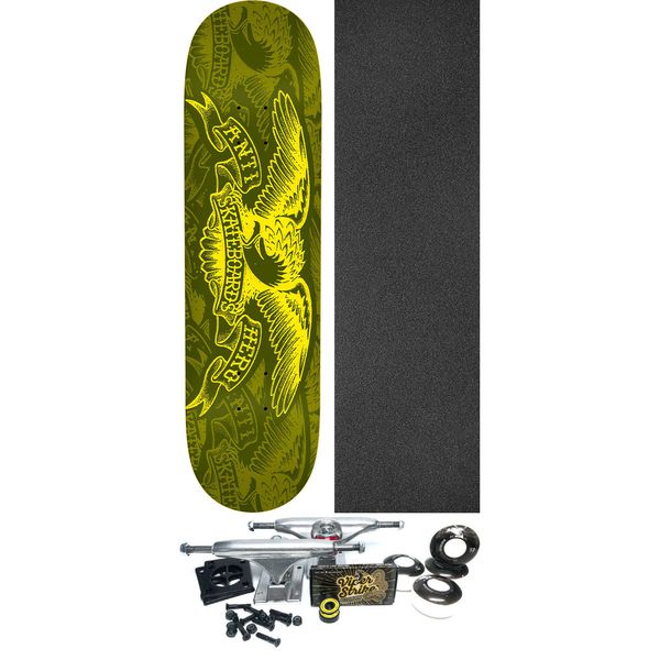 Anti Hero Skateboards Copier Eagle Skateboard Deck - 7.75" x 31.25" - Complete Skateboard Bundle