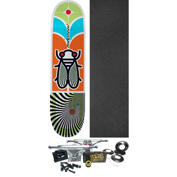 Darkroom Skateboards Como La Cigarra Skateboard Deck - 8" x 32" - Complete Skateboard Bundle
