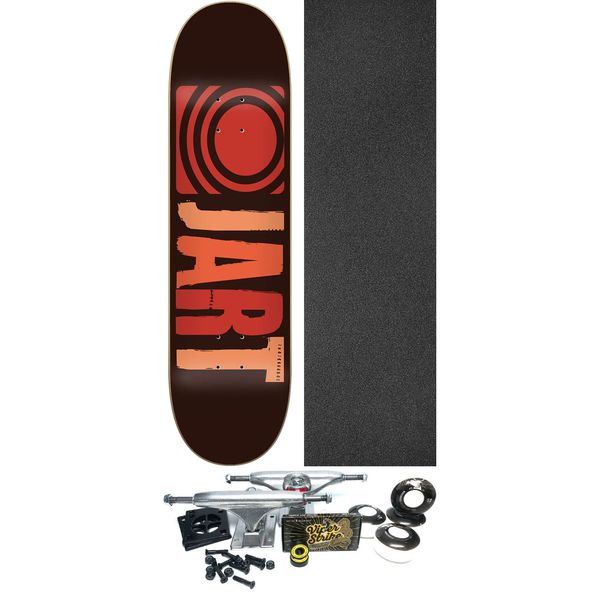 Jart Skateboards Classic Skateboard Deck - 7.87" x 31.6" - Complete Skateboard Bundle