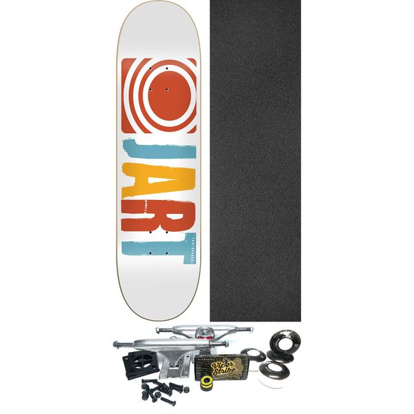 Jart Skateboards Classic Skateboard Deck - 8" x 31.85" - Complete Skateboard Bundle