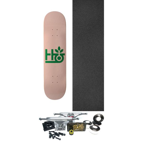Habitat Skateboards Monopod Embossed Skateboard Deck - 8" x 31.5" - Complete Skateboard Bundle