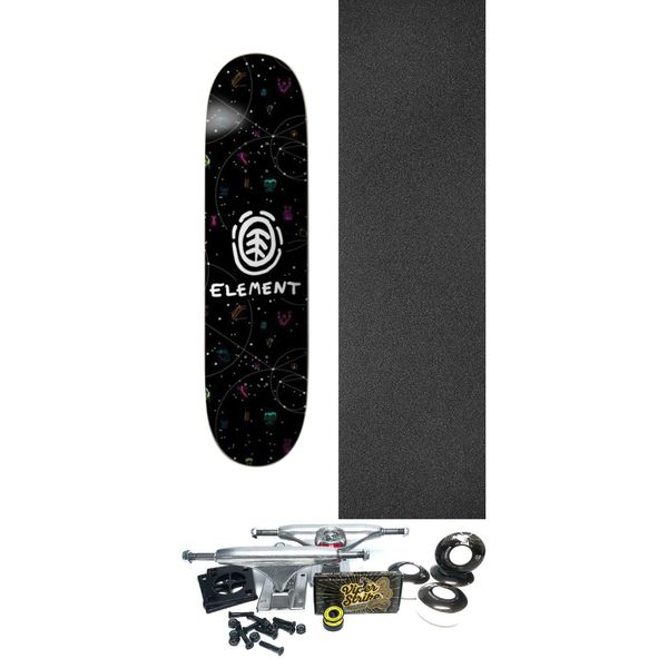 Element Skateboards Galaxy Skateboard Deck - 8" x 31.875" - Complete Skateboard Bundle