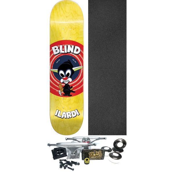 Blind Skateboards Jake Ilardi Reaper Impersonator Skateboard Deck Resin-7 - 8" x 31.7" - Complete Skateboard Bundle