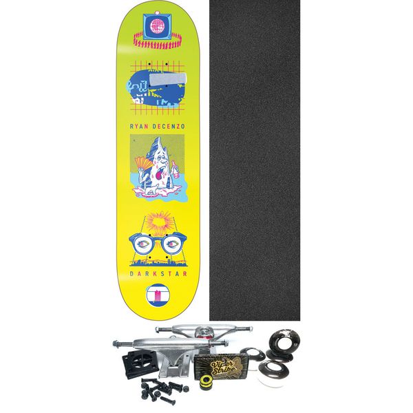 Darkstar Skateboards Ryan Decenzo New Abnormal Skateboard Deck Resin-7 - 8.37" x 32.1" - Complete Skateboard Bundle