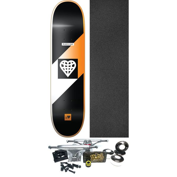 The Heart Supply Skateboards Jagger Eaton Symbolic Skateboard Deck Impact Light - 8" x 32" - Complete Skateboard Bundle