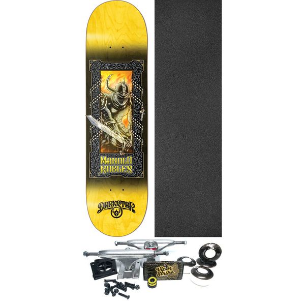 Darkstar Skateboards Manolo Robles Anthology 2 Skateboard Deck Resin-7 - 8" x 31.6" - Complete Skateboard Bundle