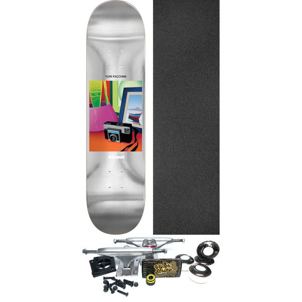 Almost Skateboards Yuri Facchini Life Stills Skateboard Deck Impact Light - 8.37" x 32.18" - Complete Skateboard Bundle