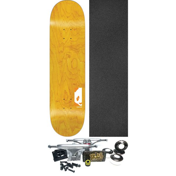 Enjoi Skateboards Caswell Berry Box Panda Skateboard Deck Resin-7 - 8.5" x 32.1" - Complete Skateboard Bundle