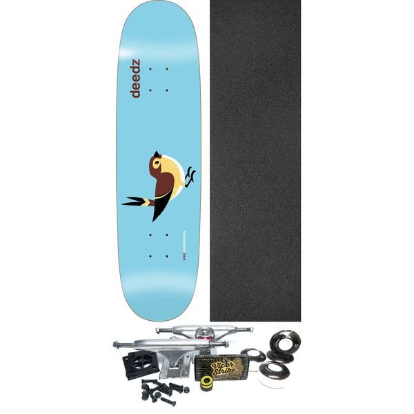 Enjoi Skateboards Didrik "Deedz" Galasso Early Bird Skateboard Deck Resin-7 - 8.37" x 32.1" - Complete Skateboard Bundle