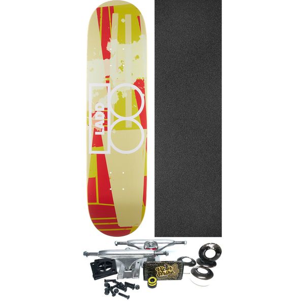 Plan B Skateboards PJ Ladd Mixed Media Skateboard Deck - 8" x 31.33" - Complete Skateboard Bundle