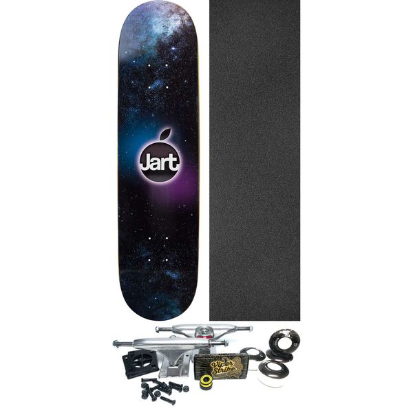 Jart Skateboards Orange Skateboard Deck - 7.87" x 31.6" - Complete Skateboard Bundle