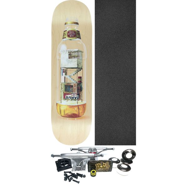 Bacon Skateboards Old E Skateboard Deck - 8.5" x 32" - Complete Skateboard Bundle