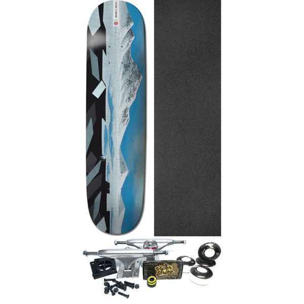 Element Skateboards Landscape Antartica Skateboard Deck - 8.38" x 32" - Complete Skateboard Bundle