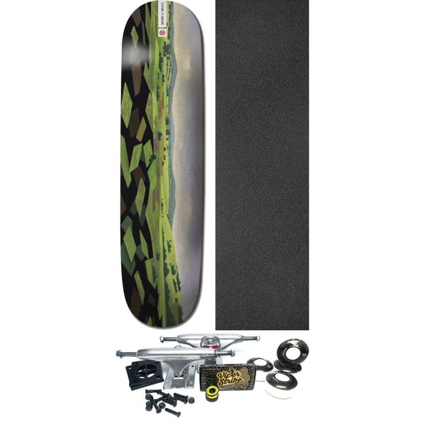 Element Skateboards Landscape Europe Skateboard Deck - 8.5" x 32.25" - Complete Skateboard Bundle