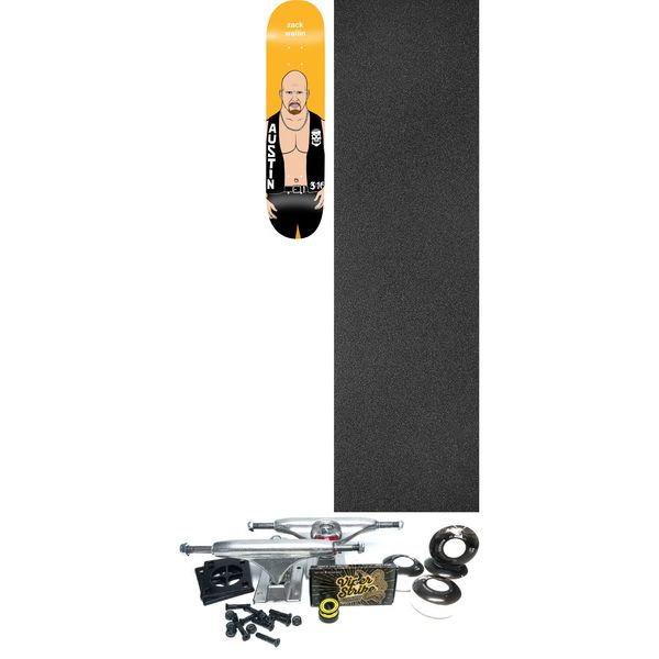 Enjoi Skateboards Zack Wallin Body Slam II Skateboard Deck Resin-7 - 8.5" x 32.1" - Complete Skateboard Bundle