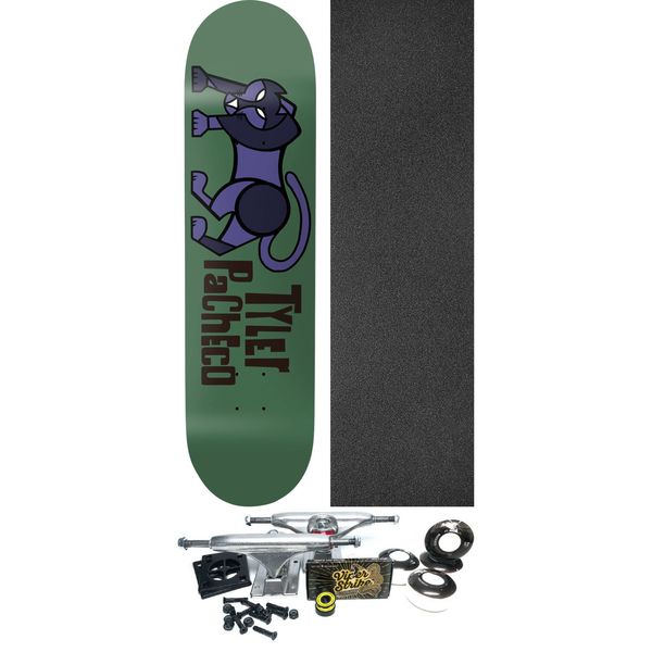 Girl Skateboards Tyler Pacheco Pictograph Skateboard Deck - 8.375" x 31.75" - Complete Skateboard Bundle