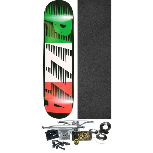 Pizza Skateboards Speedy Skateboard Deck - 8.3" x 32" - Complete Skateboard Bundle
