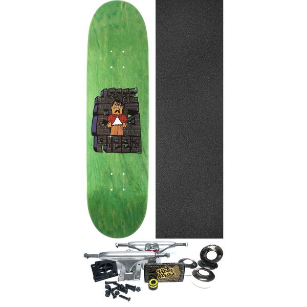 Pizza Skateboards Jesse Vieira Dis Foo Skateboard Deck - 8.37" x 32" - Complete Skateboard Bundle