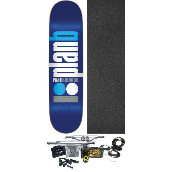 Plan B Skateboards Classic Skateboard Deck - 8.37" x 32.125" - Complete Skateboard Bundle