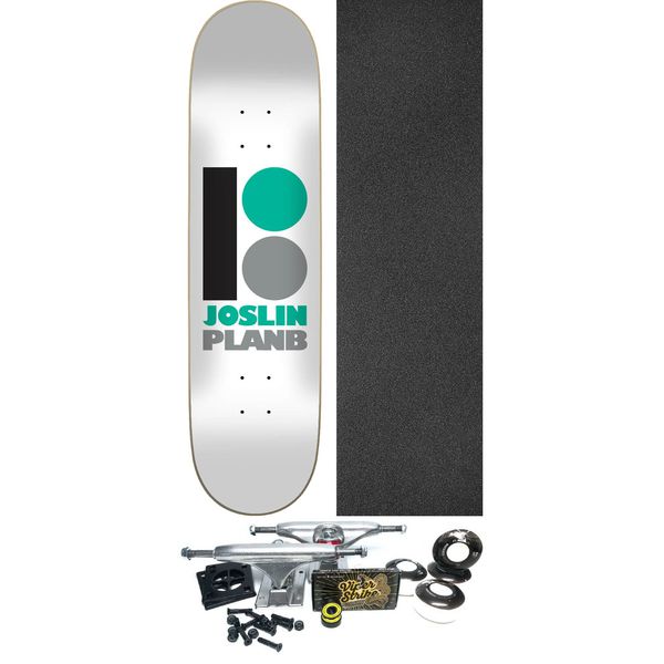 Plan B Skateboards Chris Joslin Original Skateboard Deck - 8.37" x 32.125" - Complete Skateboard Bundle