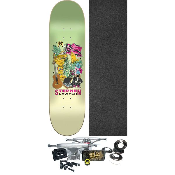 Sk8Mafia Skateboards Stephen Lawyer Style Skateboard Deck - 8.3" x 32" - Complete Skateboard Bundle