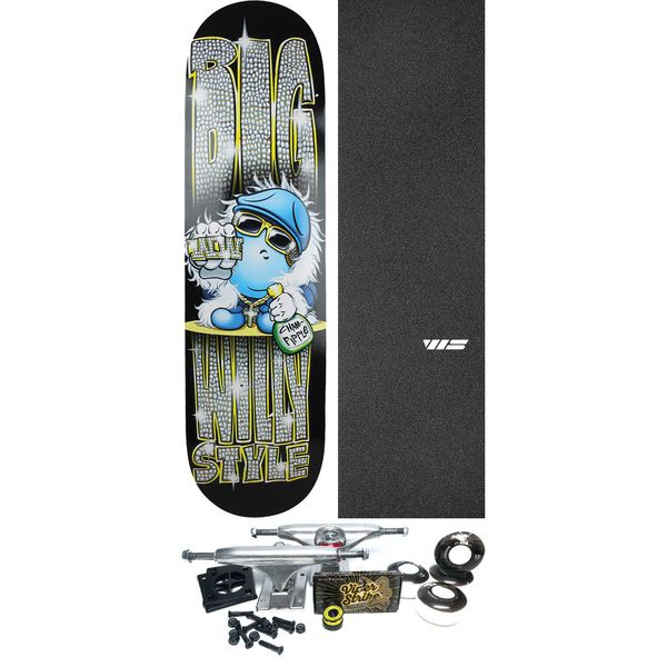 World Industries Skateboards Big Willy Style Skateboard Deck - 8.3" x 32" - Complete Skateboard Bundle