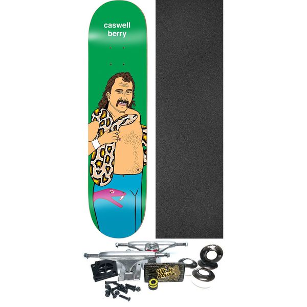 Enjoi Skateboards Caswell Berry Body Slam II Skateboard Deck Resin-7 - 8" x 31.6" - Complete Skateboard Bundle