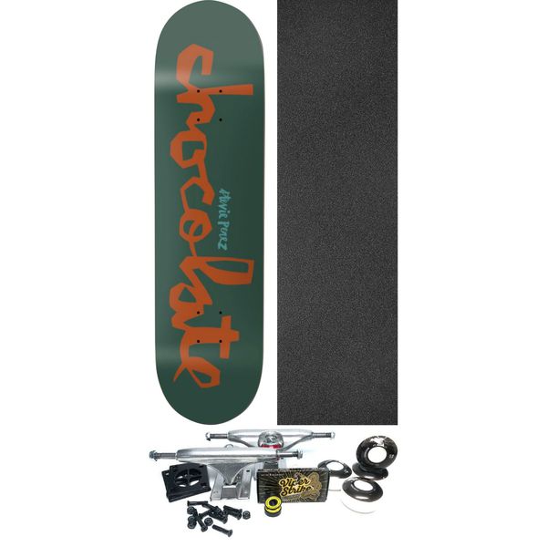 Chocolate Skateboards Stevie Perez OG Chunk WR41D1 Skateboard Deck - 8" x 31.875" - Complete Skateboard Bundle