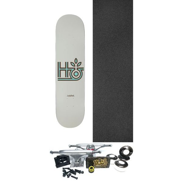 Habitat Skateboards Tri Color Pod Skateboard Deck - 8" x 31.5" - Complete Skateboard Bundle