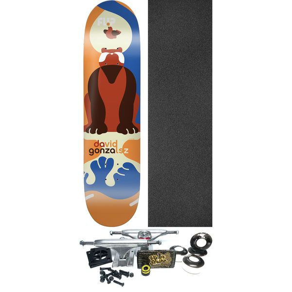 Flip Skateboards David Gonzalez Kaja Skateboard Deck - 8" x 32.5" - Complete Skateboard Bundle
