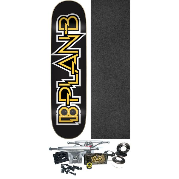 Plan B Skateboards Bolt Skateboard Deck - 8" x 31.75" - Complete Skateboard Bundle