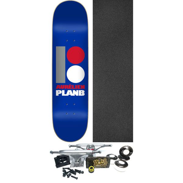 Plan B Skateboards Aurelien Giraud Original Skateboard Deck - 8" x 31.75" - Complete Skateboard Bundle