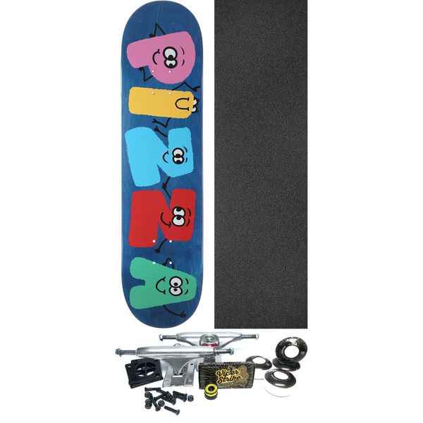 Pizza Skateboards Frenz Assorted Colors Skateboard Deck - 8" x 31.5" - Complete Skateboard Bundle