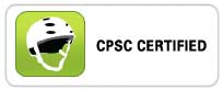 CPSC Certified Helmet