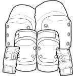 Skateboard Pads, Knee Pads, Elbow Pads, Wrist Guards, Pad Sets