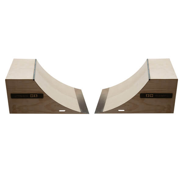 OC Ramps 4 Foot Wide Quarter Pipe Ramps - Includes (2) Two Quarter Pipe Ramps