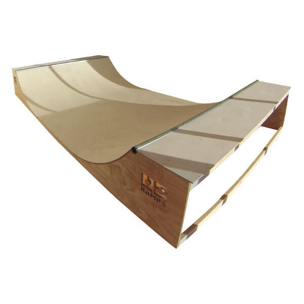 OC Ramps 8 Foot Wide Garage Mini Halfpipe Skateboard Ramp