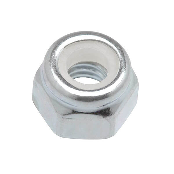 Standard Hardware Truck Mounting 10-32 Silver Single Lock Nut