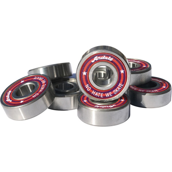 Andale Skateboard Bearings No Hate We Skate Red Skateboard Bearings