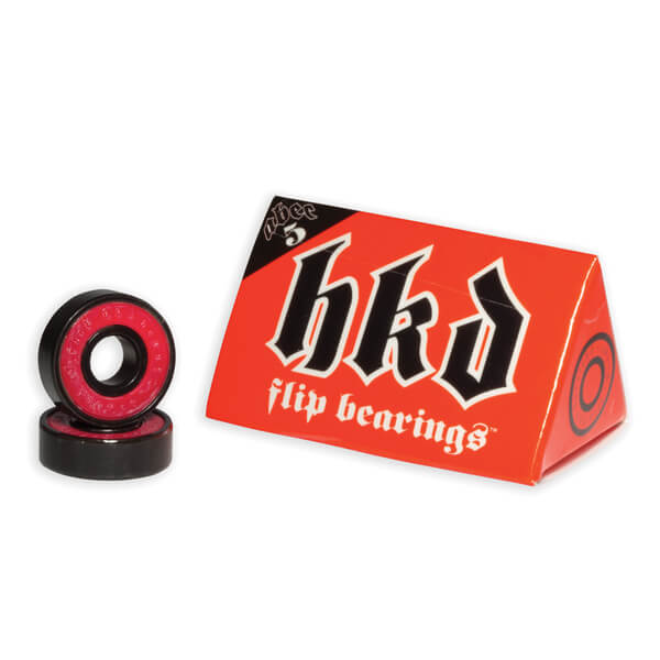 Flip Skateboards 8mm HKD ABEC 5 Skateboard Bearings